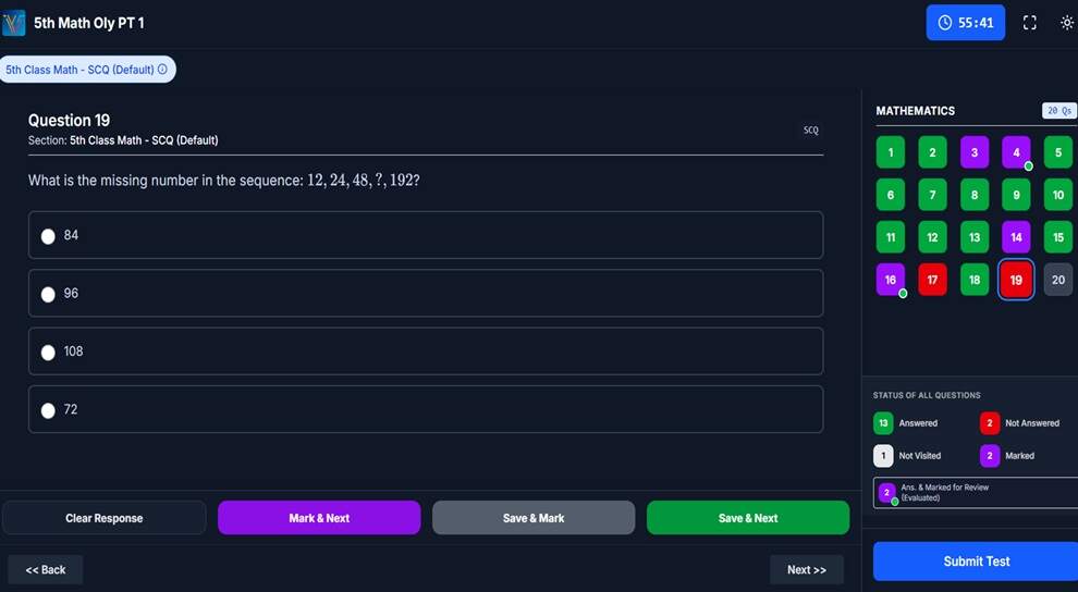 5th Class Interactive Interface