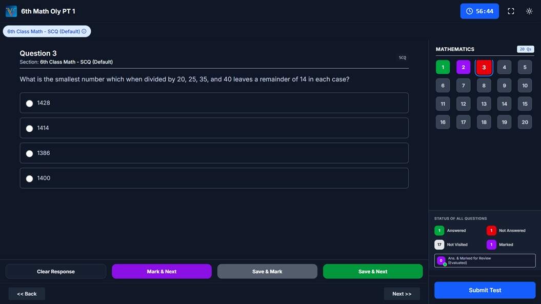 6th Foundation Interactive Study Interface