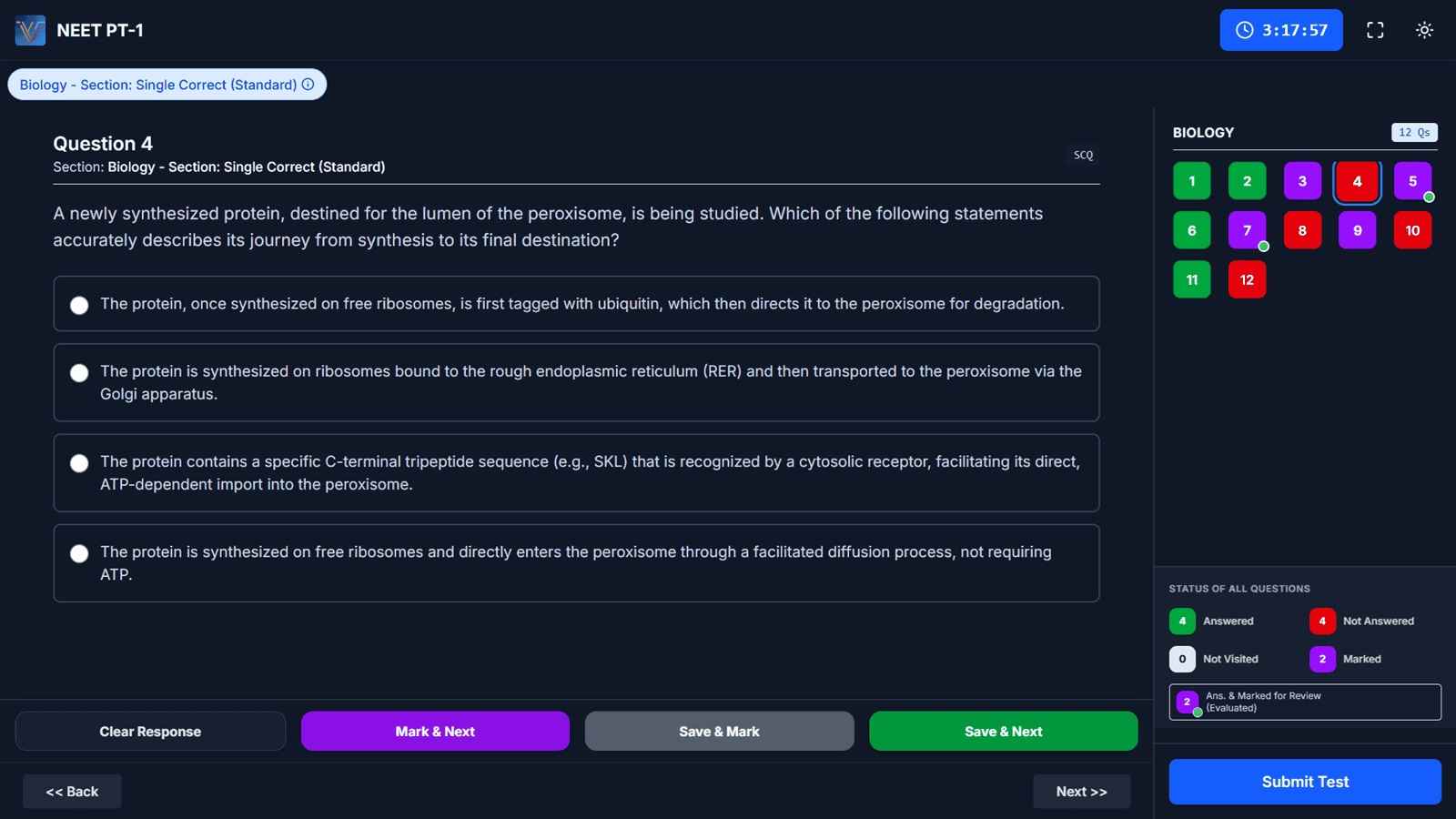 NEET Interface